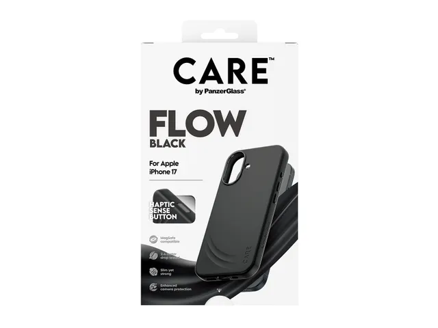 PanzerGlass CARE R-Flow Hoes voor iPhone 17 Zwart