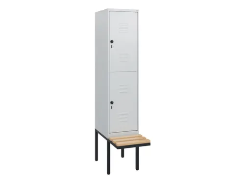 Dubbeldekse dekenkist,HxBxD 1950x400x815mm,1x2vak.,vak B 400mm