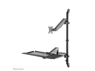 Neomounts WL90-325BL1 Zit-sta werkstation wand - 17-32 inch - 1-9 kg ( - 7