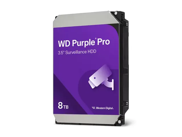 Western Digital Purple Pro Smart Video HDD 8TB interne harde schijf