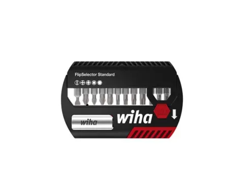 Wiha Bitset FlipSelector Standard 25mm Assorti 13-Delig 1/4 Inch (390