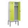 locker voor scheiding van kleding,HxBxD 2120x800x500mm,2vak