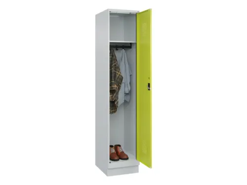 locker,HxBxD 1950x400x500mm,1vak,vak B 400mm,cil.-slot,sokkel