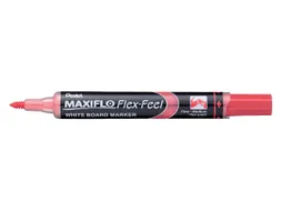 Viltstift Pentel MWL5SBF Maxiflo whiteboard rood 1-5mm