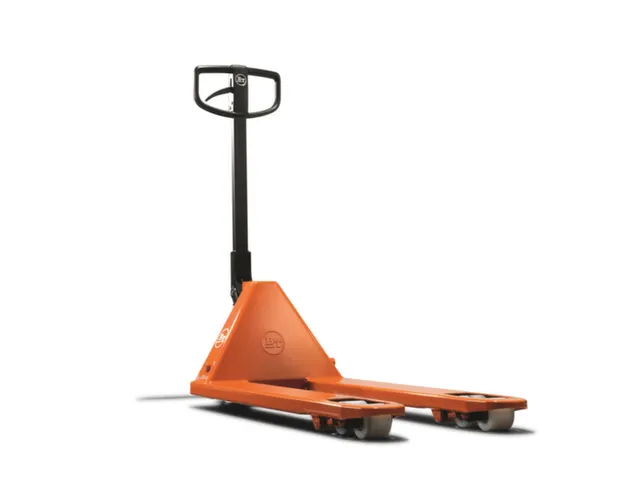 pallethefwagen,draagverm. 2300kg,vork L 800mm,zwenkwielen nylon