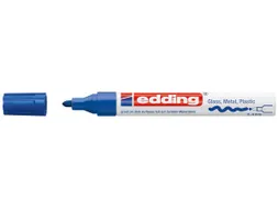 glanslakmarker e-750 CR blauw