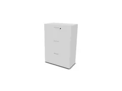 Hangmappenkast Hxbxd 1070x800x445mm 3 Laden Bl-wit