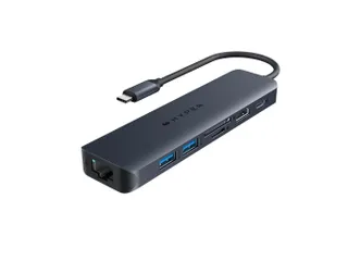Hd4003Gl Targus 100W Usb-C 4K dockingstation hyperdrive7 midnight blue - 1