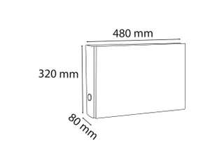 Ordner Prem'Touch A3 horizon 80mm grijs - 7