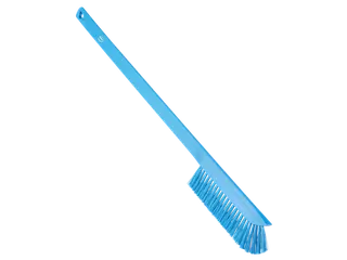 Vikan Hygiene precisieborstel lange steel 600mm medium vezels Blauw - 2