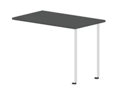 aanbouwtafel,i.h.v.,HxBxD 720-840x1000x600mm,MS-donkergrijs