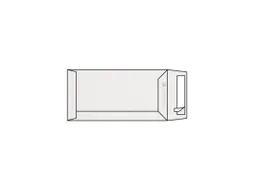 Envelop 120 gram DL 110x220mm Extra Wit 500 Stuks