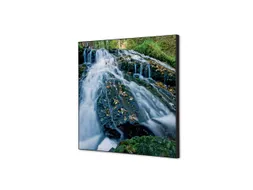 Wanddecoratie Textiel Set 40x40cm Waterbron Bos