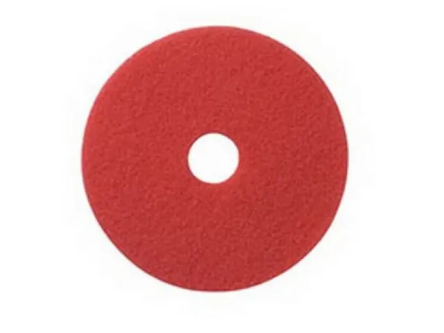 Tampon à récurer sol 18 inch Rouge 5 pièces