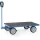 Handtrekwagen Platform 4001V 500Kg 1060x600mm massief rubber