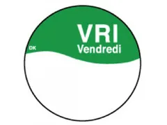 Daymark Label Dagetiket Vrijdag Permanent 19mm Rol 1000 Stuks