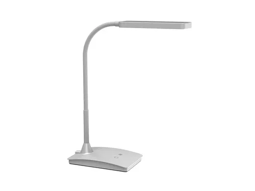 Bureaulamp MAUL Pearly LED colour vario dimbaar zilver