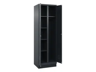 wasgoedverdeelkast,HxBxD 1950x600x500mm,vak B 300mm,draaigrendel - 2