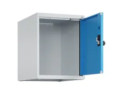 opzetkast,v. locker,1vak.,vak B 400mm,HxBxD 500x400x500mm,draaigrendel