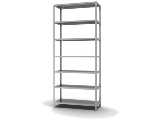 magazijnstelling,grondveld,HxBxD 3000x1300x500mm,vaklast 200kg