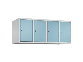 opzetkast,v. locker,4vak.,vak B 300mm,HxBxD 500x1200x500mm - 2