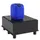 Opvangbak Hdpe Bxdxh 870x870x520mm V. 1x200l M. Poten Pe Plaat Geperf.