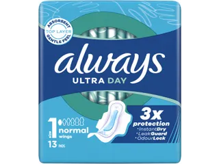 Ultra Day maandverband Normal 13 stuks - 2