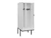 locker voor scheiding van kleding,HxBxD 2120x800x815mm,2vak