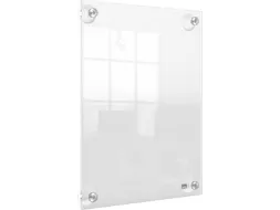 Premium Plus verplaatsbaar acryl informatiebord, wandgemonteerd, ft A4