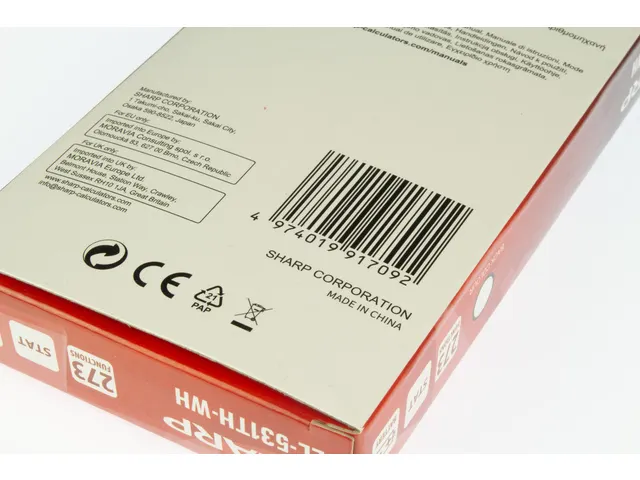 Calculator Sharp EL531THWH zwart-wit wetenschappelijk