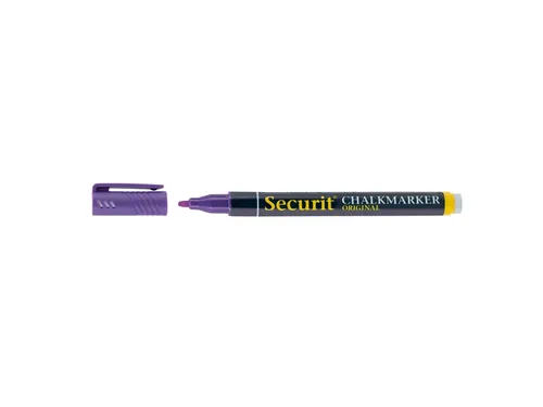 Krijtstift Securit Sma-100 Rond 1-2mm Assorti 4 stuks
