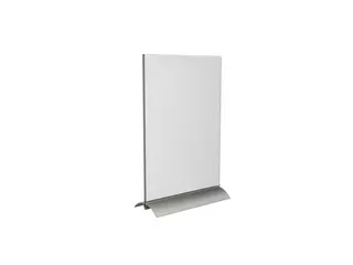 Kaarthouder Europel T-standaard A4 staand acryl / aluminium - 2