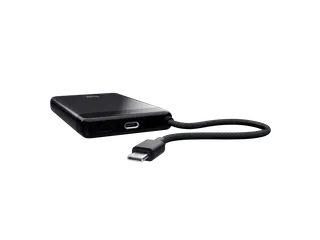 Powerbank Trust Fiera 10.000 met kabel 2 USB-poorten zwart - 1
