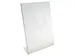 Folderstandaard A4 Acryl Staand L-Voet