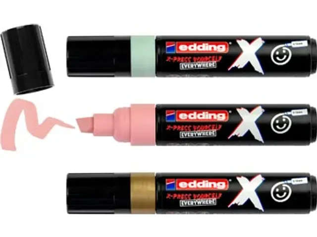 Edding 6900 X multi marker set pastel color 3 stuks