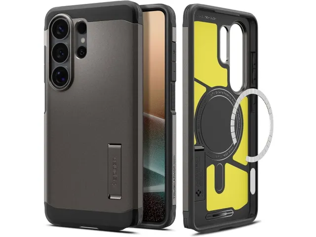 Tough Armor Samsung Galaxy S26 Ultra Hoesje MagSafe Back Cover Gunmeta