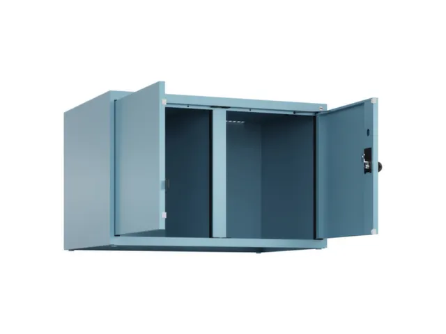 opzetkast,v. locker voor scheiding van kleding,2vak.,vak B 400mm
