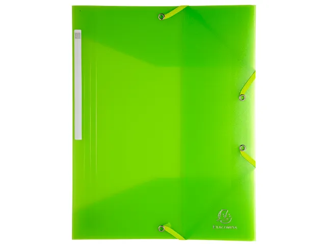 Elastomap 3 kleppen polypropyleen 5/10de Chromaline A4-Assorti