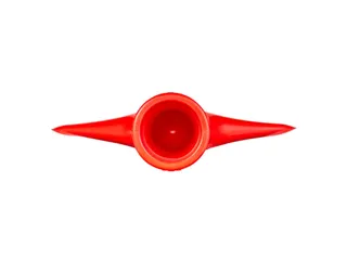 Hygiene flexibel spatelblad Rood met steelaansluiting 220mm - 3