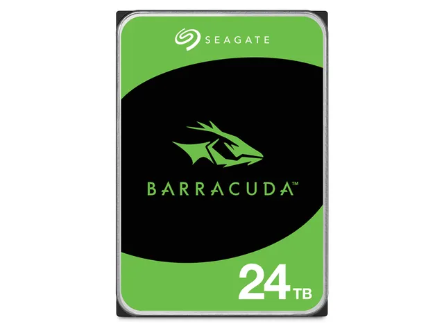 Seagate Barracuda Desktop 24TB HDD, 24 TB, 7200 RPM, 512 MB, 3.5 inch,