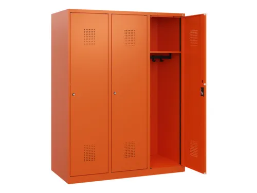 schoollocker,HxBxD 1530x1200x500mm,3vak,vak B 400mm,cil.-slot