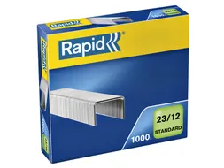 Nieten Rapid 23/12 gegalvaniseerd standaard 1000 stuks
