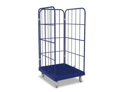 rolcontainer,draagverm. 500kg,HxLxB 1530x815x724mm,nuttige H 1350mm