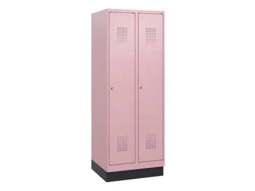 schoollocker,HxBxD 1630x600x500mm,2vak,vak B 300mm,cil.-slot,sokkel