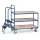 Orderverzamelwagens 2106 250kg 1000x600mm 2 Etages Hout