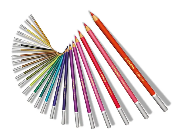 Crayon craie pastel STABILO CarbOthello assorti boîte 12 pièces