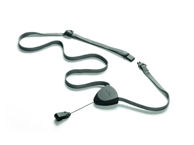 Durable 8309 Textielkoord FLEX 8 met afrolmechanisme en karabijnhaak