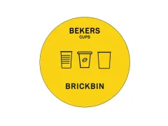 Forex Afvalstroomplaatje Bekers