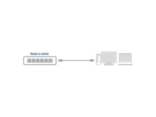 Kabel ACT CAT6 Network koper 0.9 meter zwart - 6