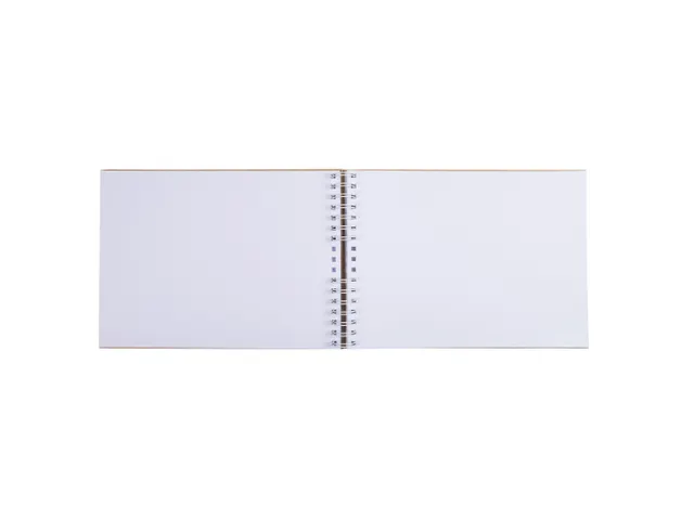 Fotoalb spir 50p. wit 32x22cm KRAFT